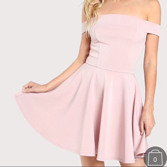 Dresses & Skirts - Fitted and flared Bardot dress